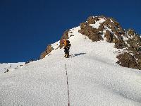 Etna, 3343 m. M.Flaccavento sulla parte mediana della Serra Cuvigghiuni in alta Valle del Bove.